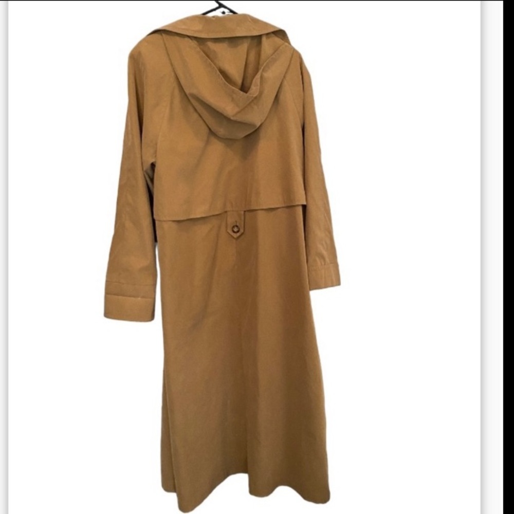 Plus size Vintage Gallery Hooded Trenchcoat